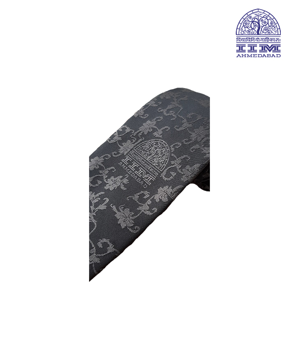 Tie Silk Grey Jacquard
