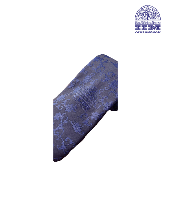 Tie Silk Blue Jacquard