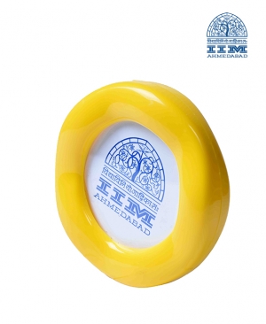 Paper Weight Yellow Round