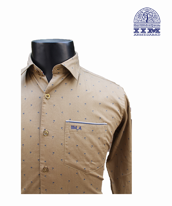 Komfort Premium Cotton Camel with Blue