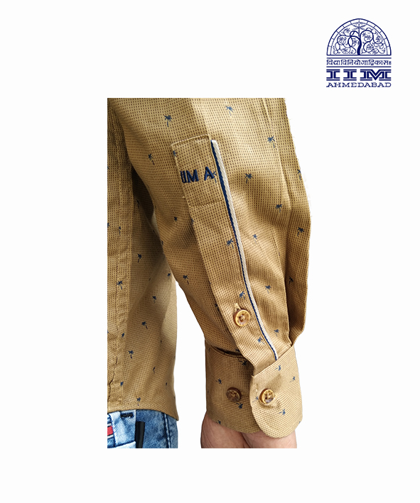 Komfort Premium Cotton Camel with Blue