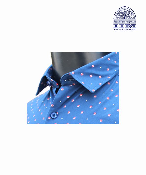 Komfort Premium Cotton Blue with Red