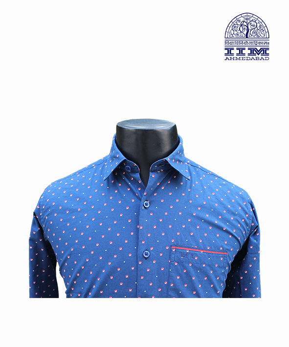 Komfort Premium Cotton Blue with Red