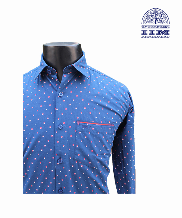 Komfort Premium Cotton Blue with Red