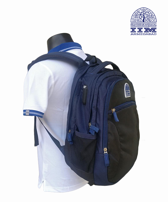 Backpack Large Black Navy
