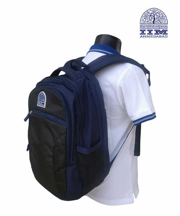 Backpack Large Black Navy