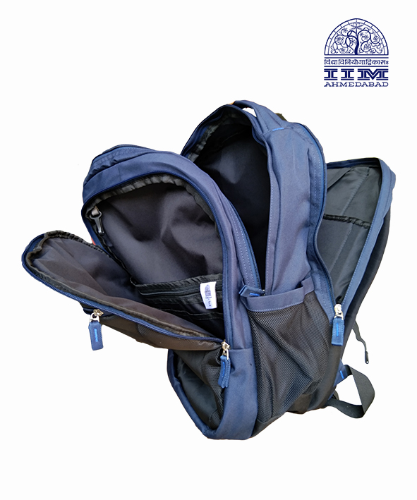 Backpack Large Black Navy