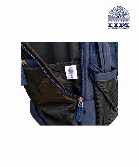 Backpack Large Black Navy