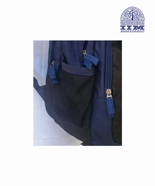 Backpack Large Black Navy