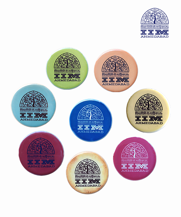 Fridge Magnet Ceramic Round Small
