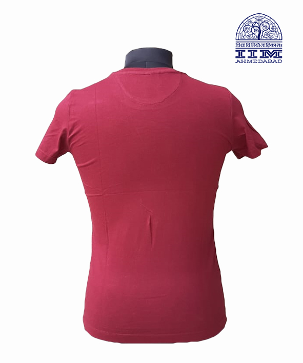 Round neck maroon with IIMA